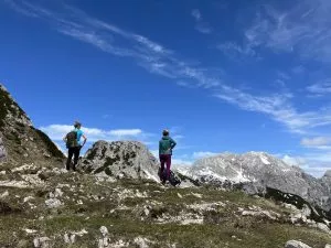 Just below the summit of Viševnik